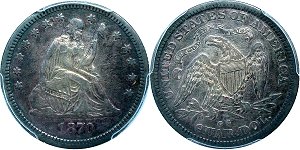 GFRC Open Set Registry - RCA 1870 Seated  25C