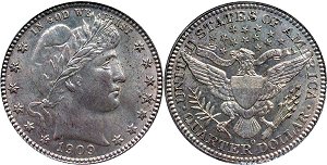 GFRC Open Set Registry - LABELMAN87 1909 Barber  25C