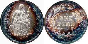 GFRC Open Set Registry - Dale Miller 1878 Seated  10C