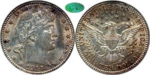 GFRC Open Set Registry - LABELMAN87 1915 Barber  25C