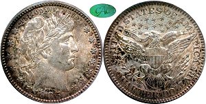 GFRC Open Set Registry - LABELMAN87 1905 Barber  25C