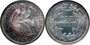 GFRC Open Set Registry - Dale Miller 1891 Seated  10C