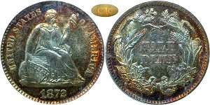 GFRC Open Set Registry - Husky Collection 1837-1873 Seated  5C