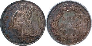 GFRC Open Set Registry - Tim Cook MD 1873 Seated With Arrows 10C