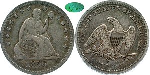 GFRC Open Set Registry - RCA 1856 Seated  25C