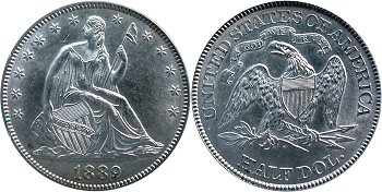 GFRC Open Set Registry - Greene 1889 Seated  50C