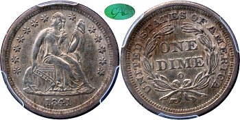 GFRC Open Set Registry - Tim Cook MD 1841 Seated  10C