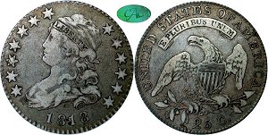 GFRC Open Set Registry - RCA 1818 Capped Bust  25C