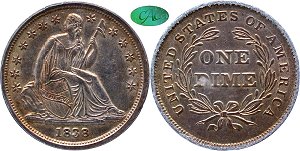 GFRC Open Set Registry - Piedmont 1838 Seated No Drapery 10C