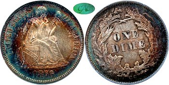 GFRC Open Set Registry - Piedmont 1876 Seated  10C