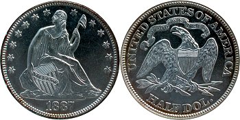 GFRC Open Set Registry - Greene 1887 Seated  50C