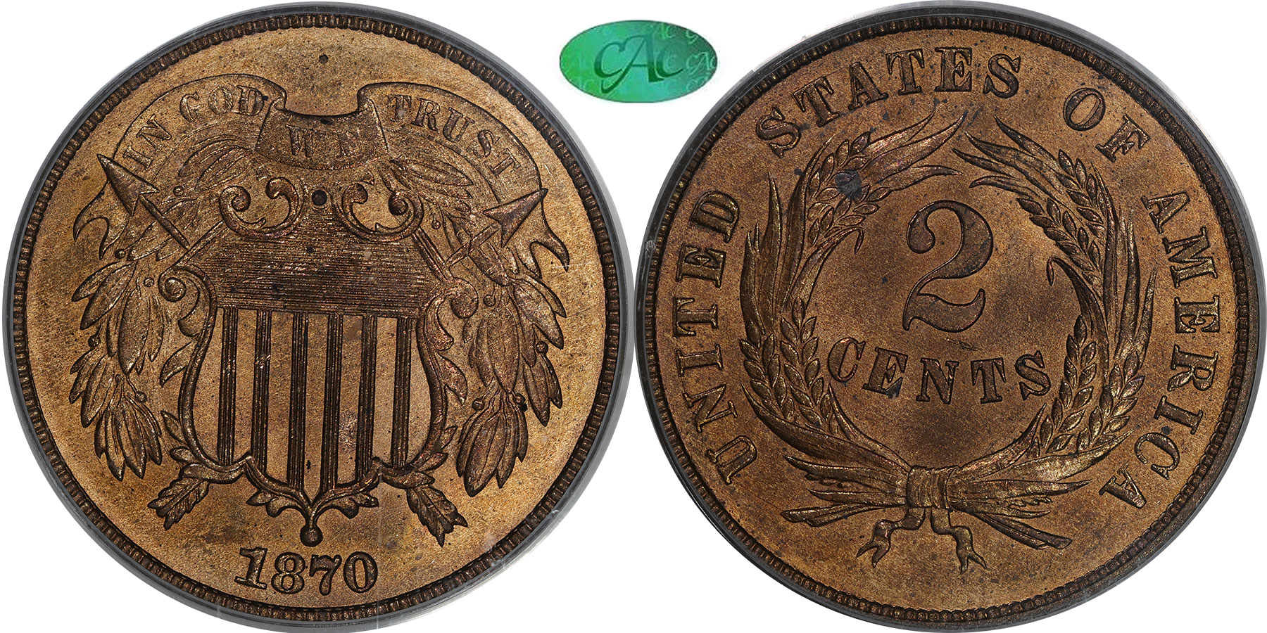 Early Copper 2C 1870