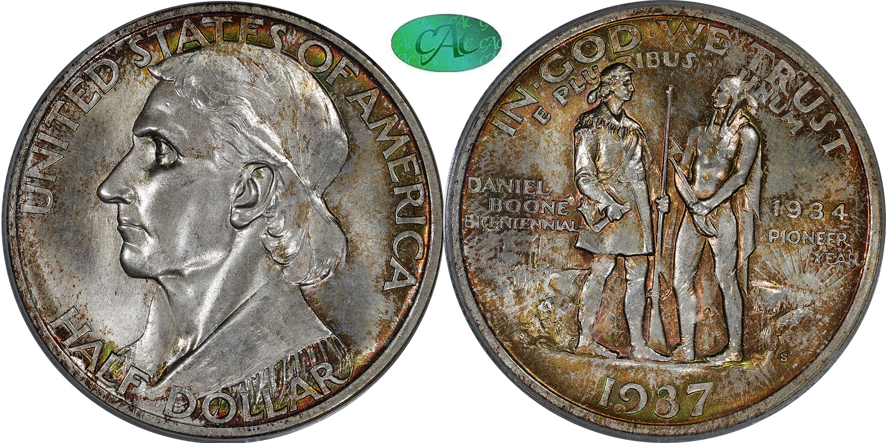 Early Commems 50C 1937S
