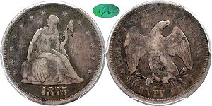GFRC Open Set Registry - White Pine 1875 Seated  20C