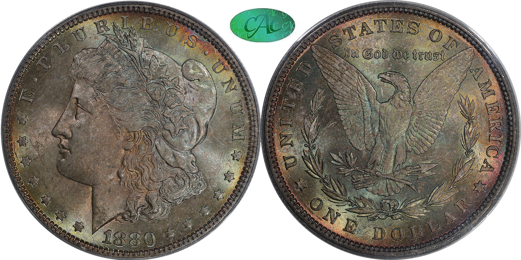 Morgan $1 1880