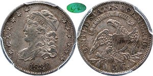GFRC Open Set Registry - RCA 1830 Capped Bust  5C