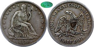 GFRC Open Set Registry - BL 1859 Seated  50C