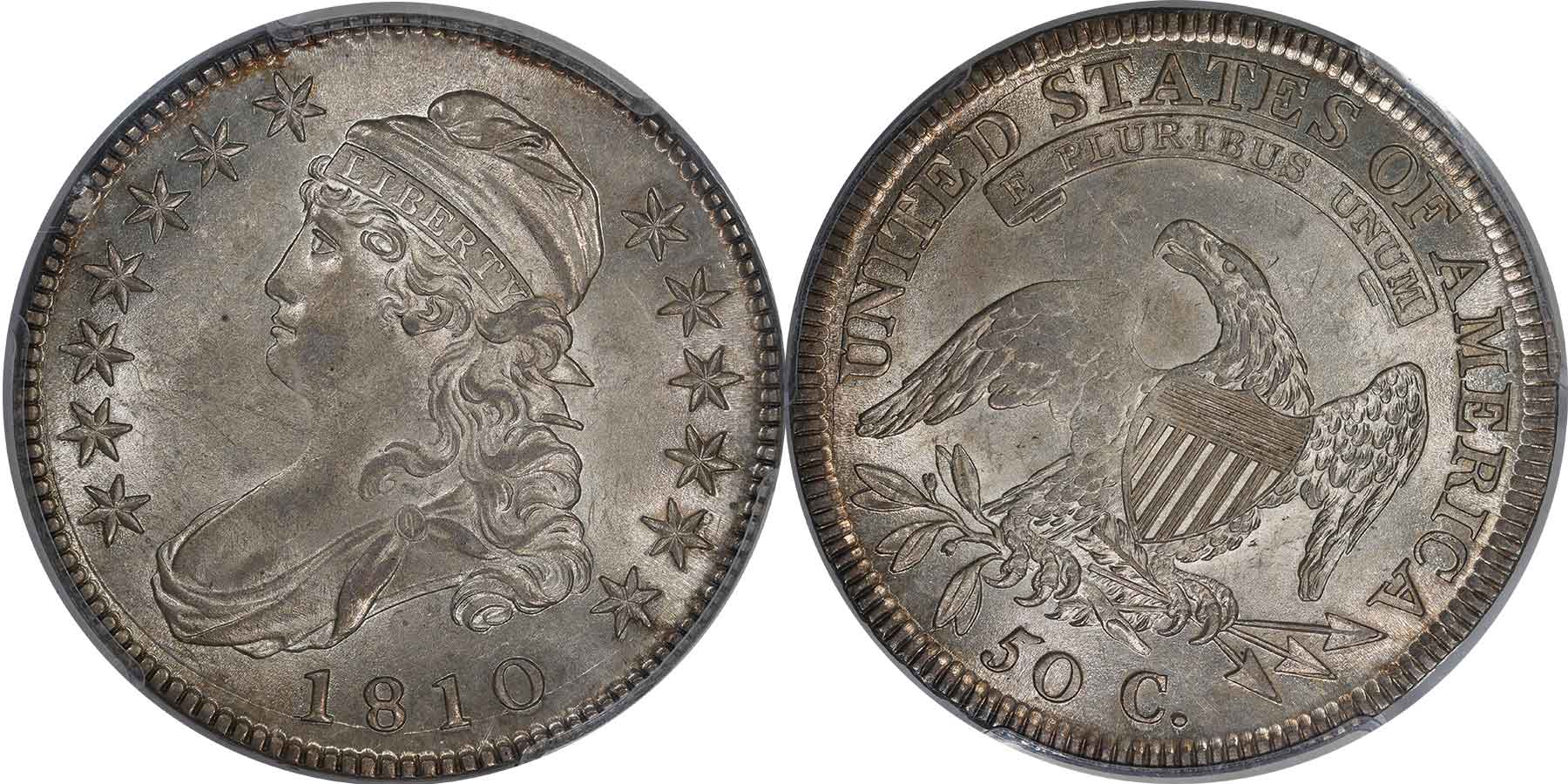 GFRC Open Set Registry - nacnud 1810 Capped Bust  50C