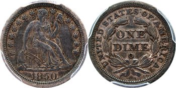 GFRC Open Set Registry - Tim Cook MD 1850 Seated  10C