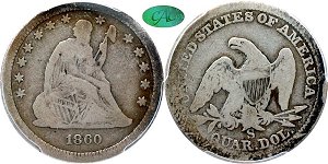 GFRC Open Set Registry - JayBurnzy 1860 Seated  25C