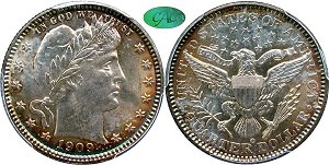 GFRC Open Set Registry - Pikes Peak 1909 Barber  25C