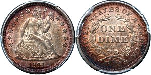 GFRC Open Set Registry - Copper Harbor 1841 Seated  10C
