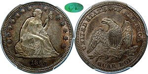GFRC Open Set Registry - Ash 1860 Seated  25C