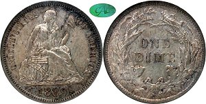 GFRC Open Set Registry - Piedmont 1889 Seated  10C