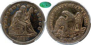 GFRC Open Set Registry - RCA 1857 Seated  25C