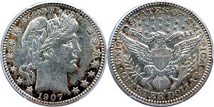 GFRC Open Set Registry - Forest Hill 1907 Barber  25C