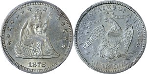 GFRC Open Set Registry - Forest Hill 1878 Seated  25C