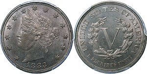 GFRC Open Set Registry - Alexandria 1883-1913 Liberty Head  5C
