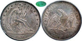 GFRC Open Set Registry - Newtown 1841 Seated  50C