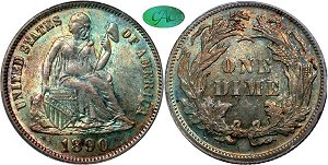 GFRC Open Set Registry - Copper Harbor 1890 Seated  10C