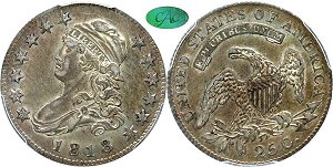GFRC Open Set Registry - Arlington 1818 Capped Bust  25C