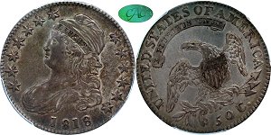 GFRC Open Set Registry - Long Island 1818 Capped Bust  50C