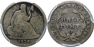 GFRC Open Set Registry - Jazz 1838 Seated No Stars 5C