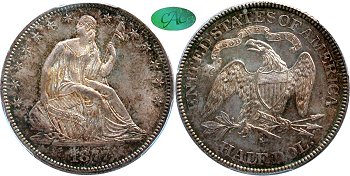 GFRC Open Set Registry - Newtown 1877 Seated  50C