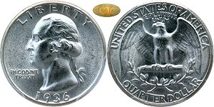 GFRC Open Set Registry - Steven J DIppolito 1932-1964 Washington  25C