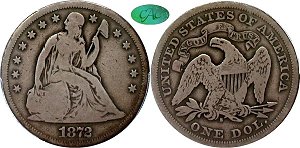GFRC Open Set Registry - Dale Miller 1870-1873 Seated  S$1
