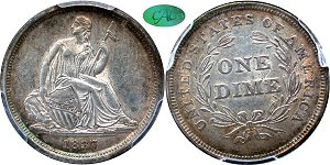 GFRC Open Set Registry - Piedmont 1837 Seated Sm Date 10C