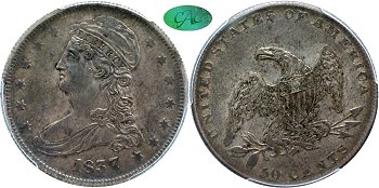 GFRC Open Set Registry - Dale Miller 1807-1839 Capped Bust  50C