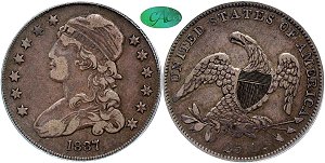 GFRC Open Set Registry - RCA 1837 Capped Bust  25C