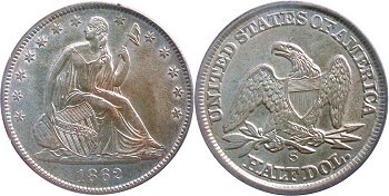 GFRC Open Set Registry - Greene 1862 Seated  50C