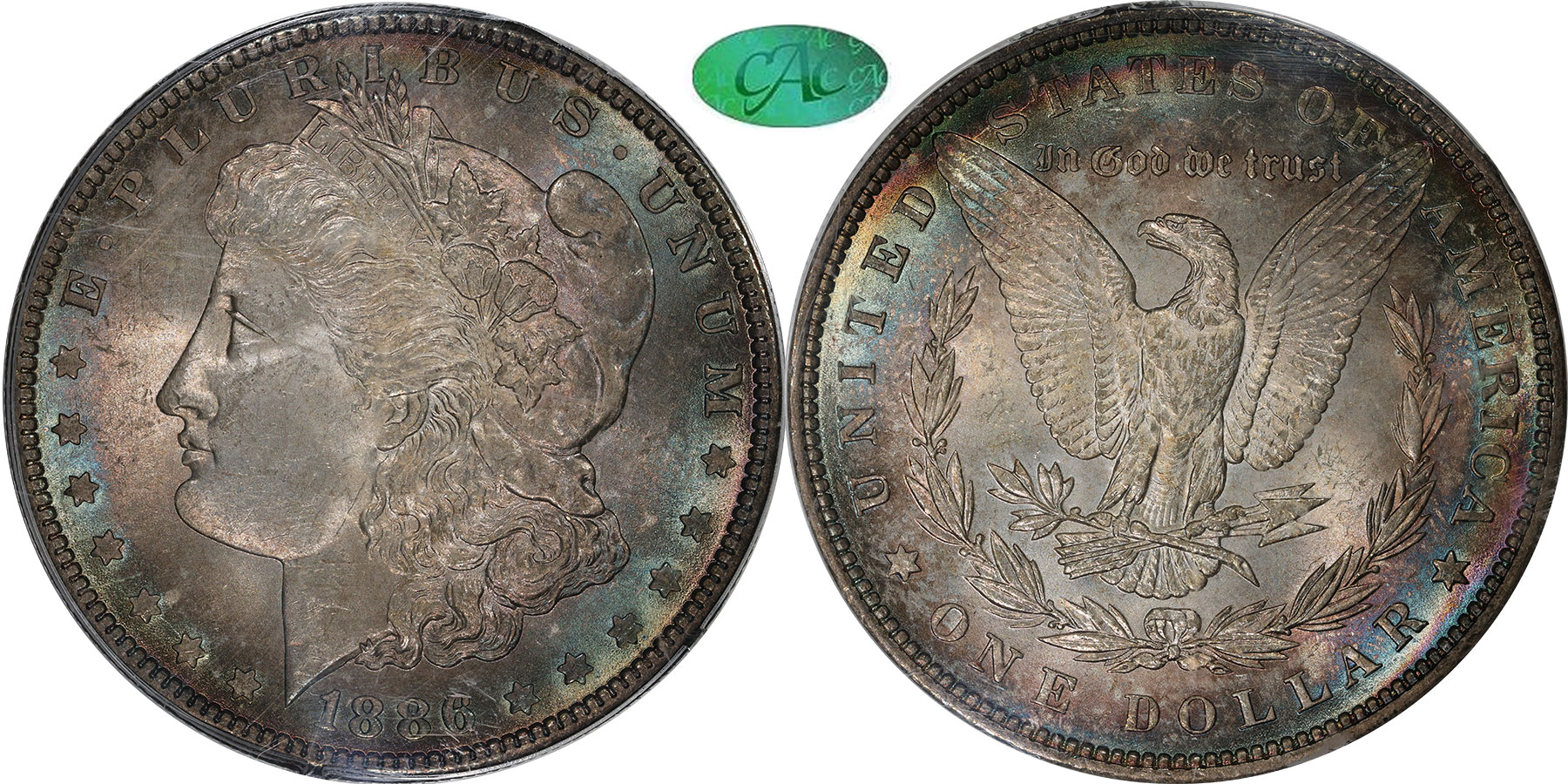 Morgan $1 1886