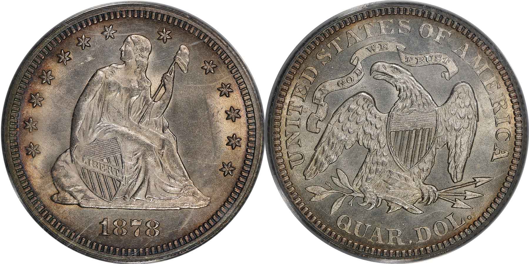 GFRC Open Set Registry - MIKE VERHULST 1878 Seated  25C