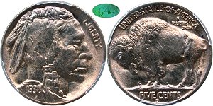 GFRC Open Set Registry - Piedmont 1913-1938 Buffalo Type 2 5C