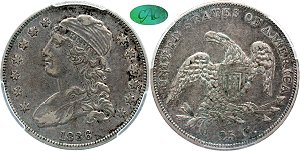 GFRC Open Set Registry - Long Island 1836 Capped Bust  25C