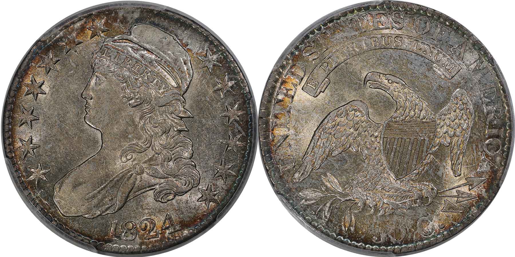 GFRC Open Set Registry - nacnud 1824 Capped Bust  50C