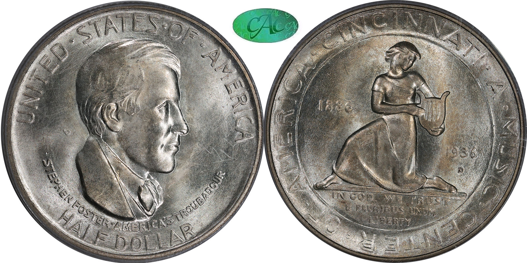 Early Commems 50C 1936D